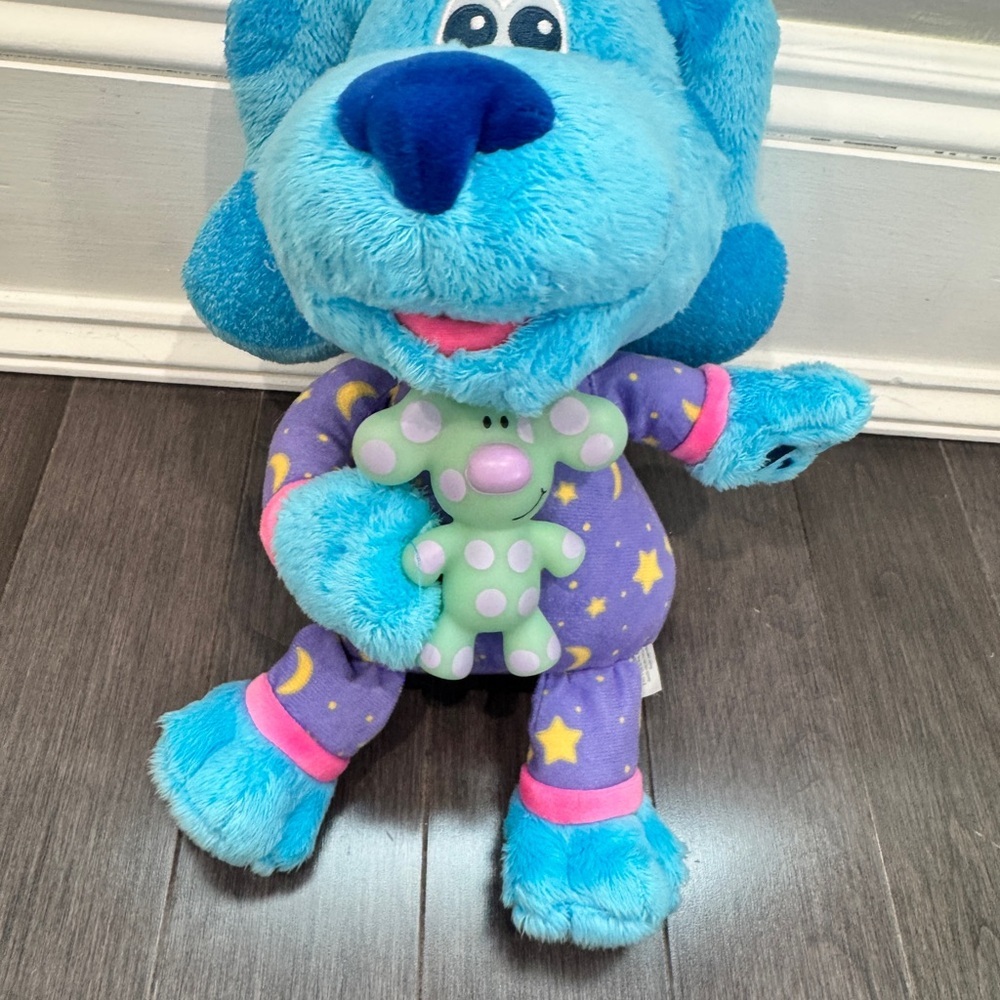 Blues Clues Sleepytime Pajama Electronic Stuffed Animal Nightime Plush Toy - Picture 3 of 5